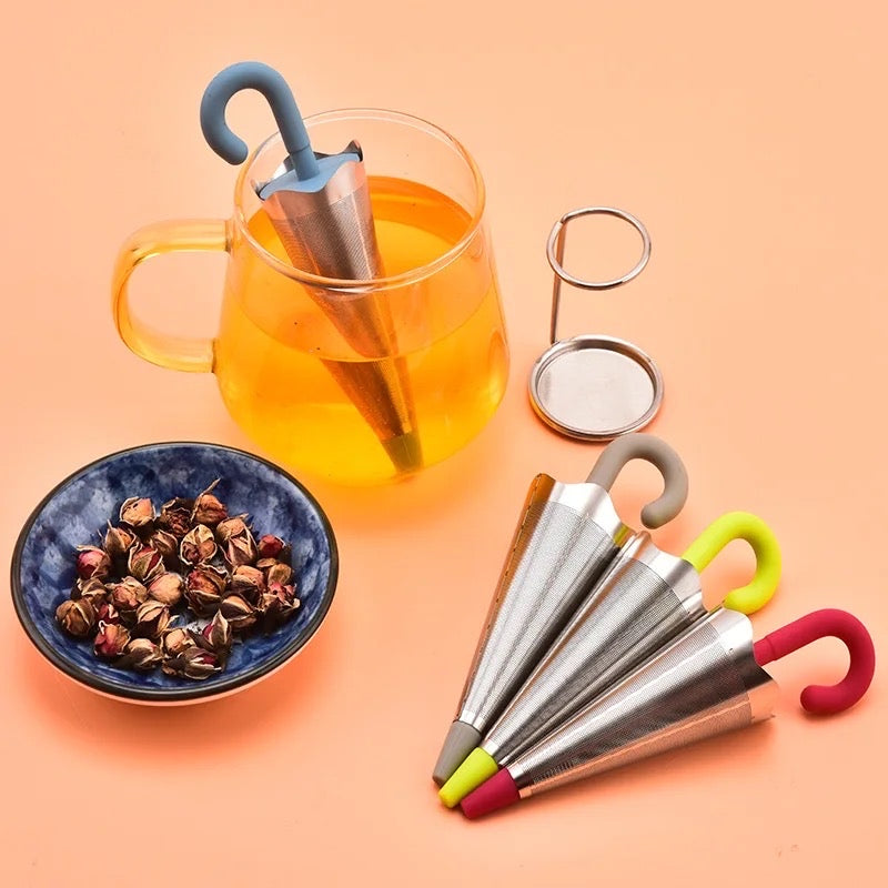 Tea Infuser Drain Umbrella Shaped