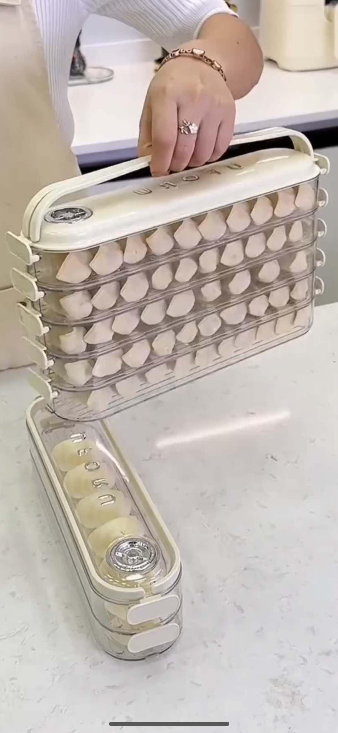 5 Layer Transparent Dumpling Box